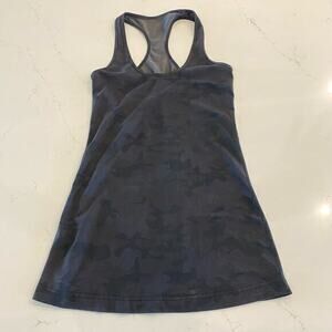 Lululemon Black Camo Racerback Tank Top Size‎ Small